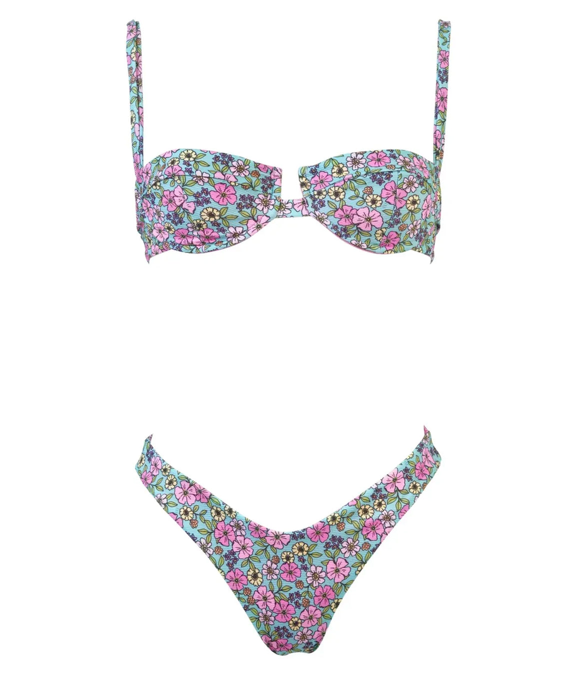 Costume bikini Adele Fantasia MATINEE Donna - Fiore Turchese