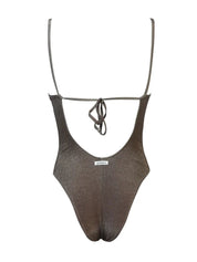 Costume intero Lilly Lurex MATINEE Donna - Marrone