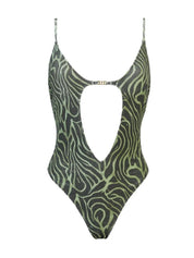 Costume intero Lilly Fantasia MATINEE Donna - Zebrato Verde