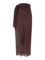 Pareo Lungo Alexandra MATINEE Donna - Marrone