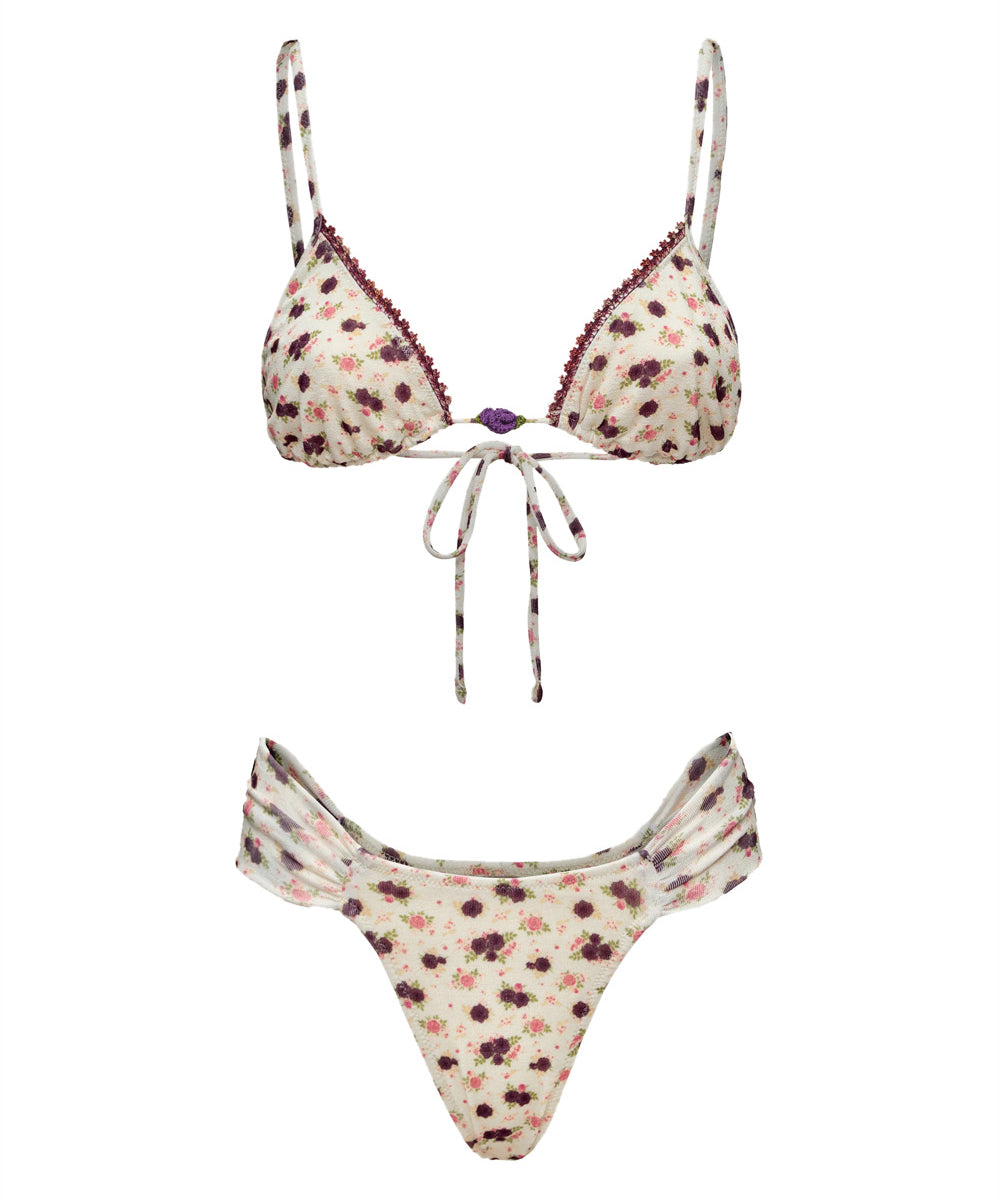 Costume bikini con triangolo e slip fisso ME FUI Donna - Multicolore