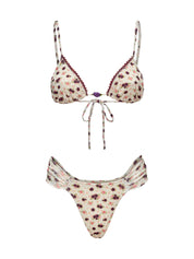 Costume bikini con triangolo e slip fisso ME FUI Donna - Multicolore