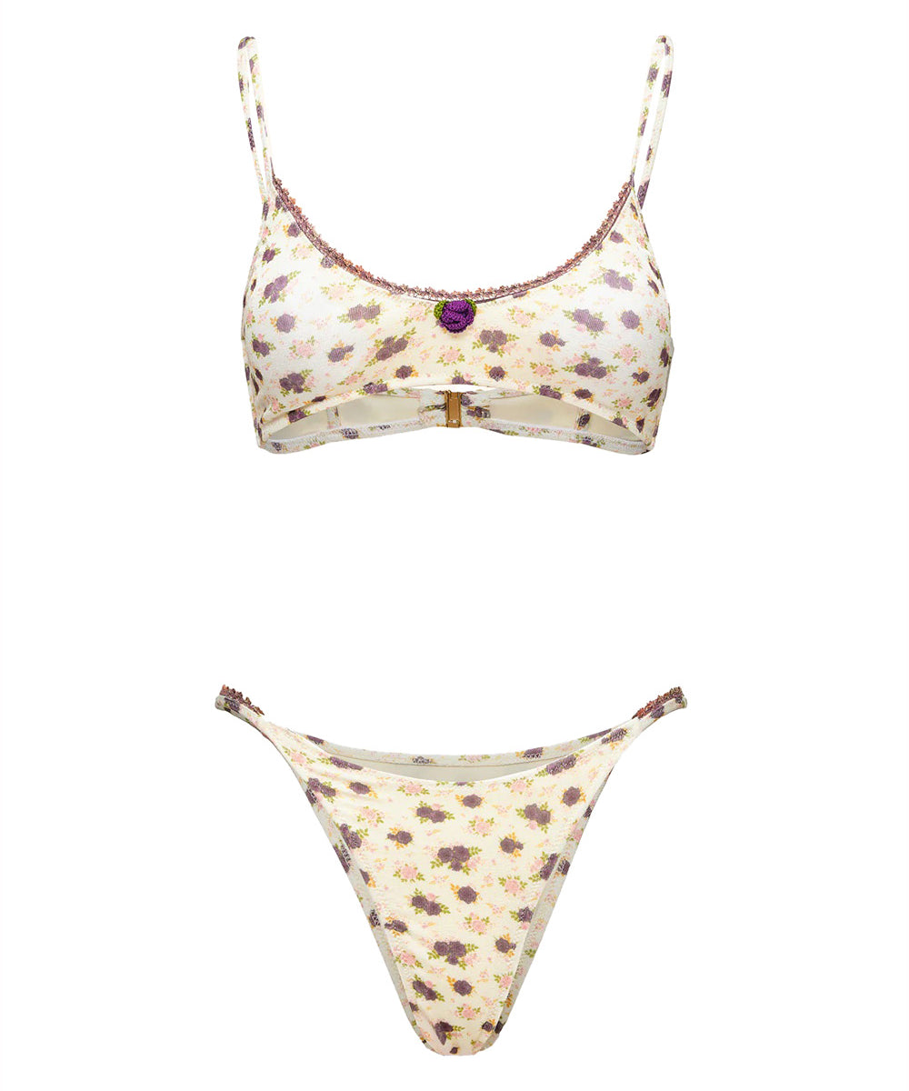 Costume bikini con top fisso e slip fisso ME FUI Donna - Multicolore