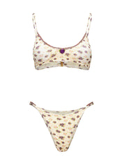 Costume bikini con top fisso e slip fisso ME FUI Donna - Multicolore
