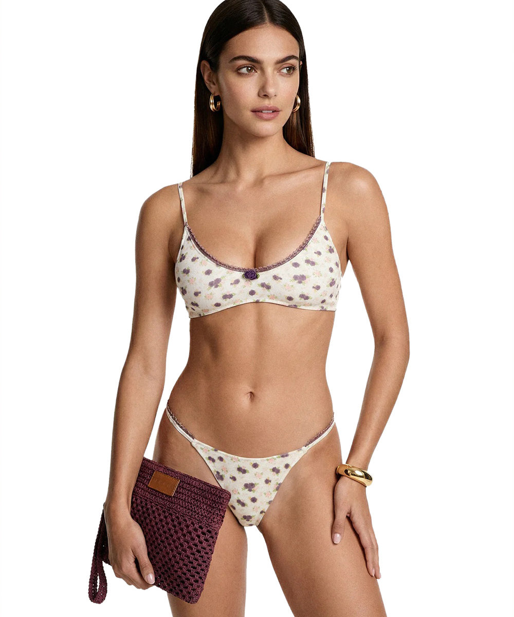 Costume bikini con top fisso e slip fisso ME FUI Donna - Multicolore