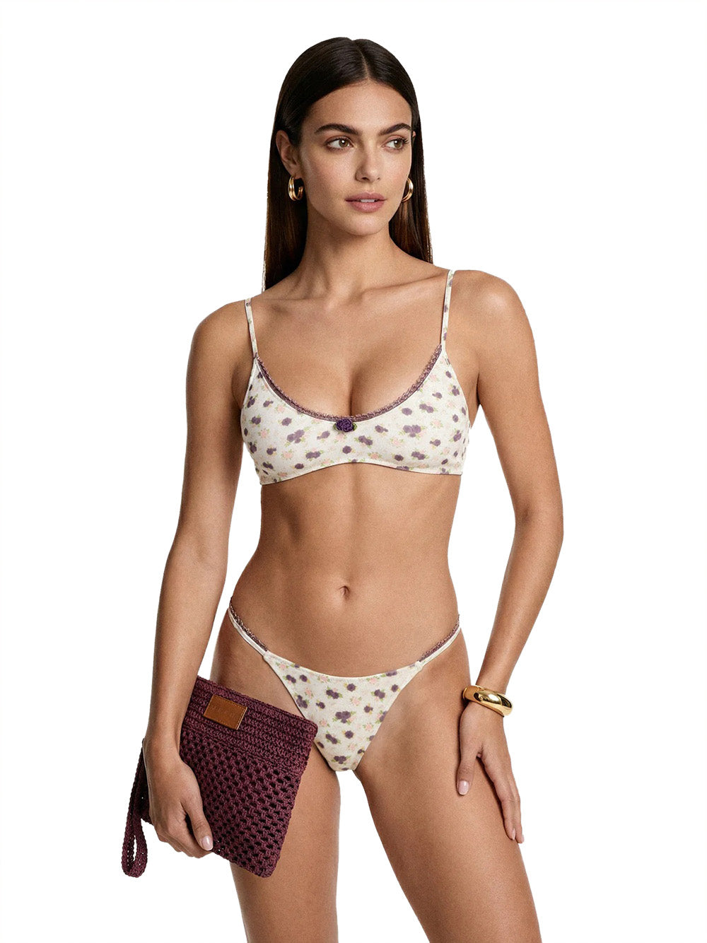 Costume bikini con top fisso e slip fisso ME FUI Donna - Multicolore