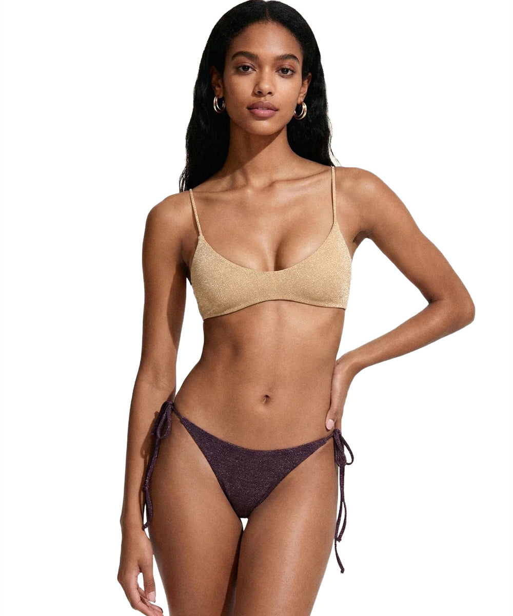 Costume top fisso ME FUI Donna - Oro