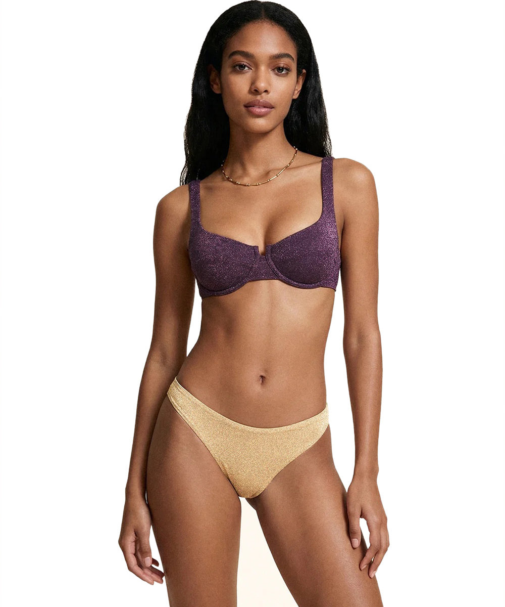 Costume slip fisso ME FUI Donna - Oro