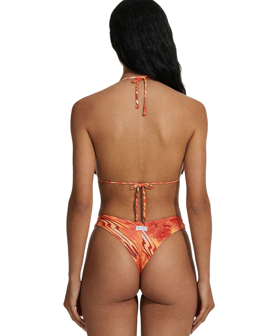 Costume bikini con triangolo e americano fisso ME FUI Donna - Multicolore