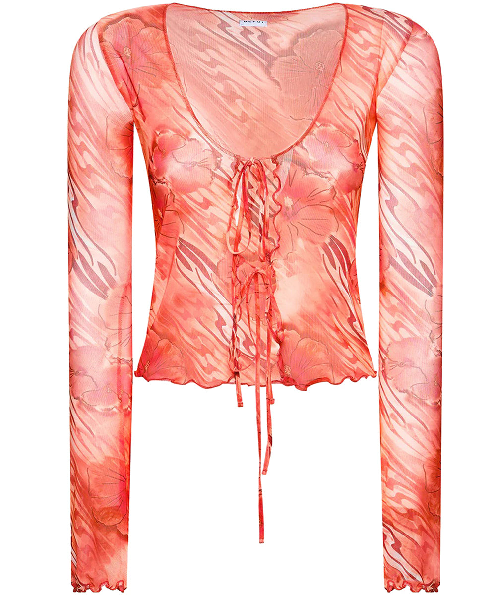 Top manica lunga ME FUI Donna - Multicolore