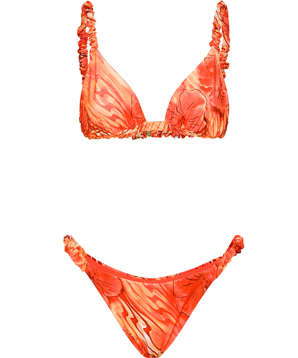 Costume bikini con triangolo e slip fisso ME FUI Donna - Multicolore