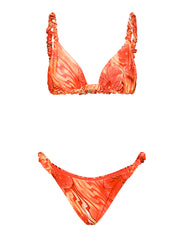 Costume bikini con triangolo e slip fisso ME FUI Donna - Multicolore