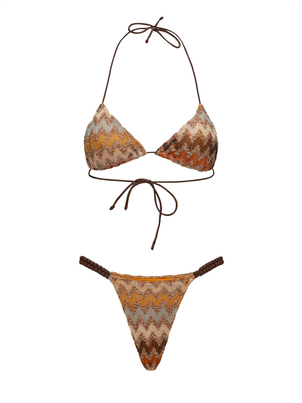 Costume bikini con triangolo e slip fisso ME FUI Donna - Multicolore