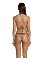 Costume bikini con triangolo e slip fisso ME FUI Donna - Multicolore