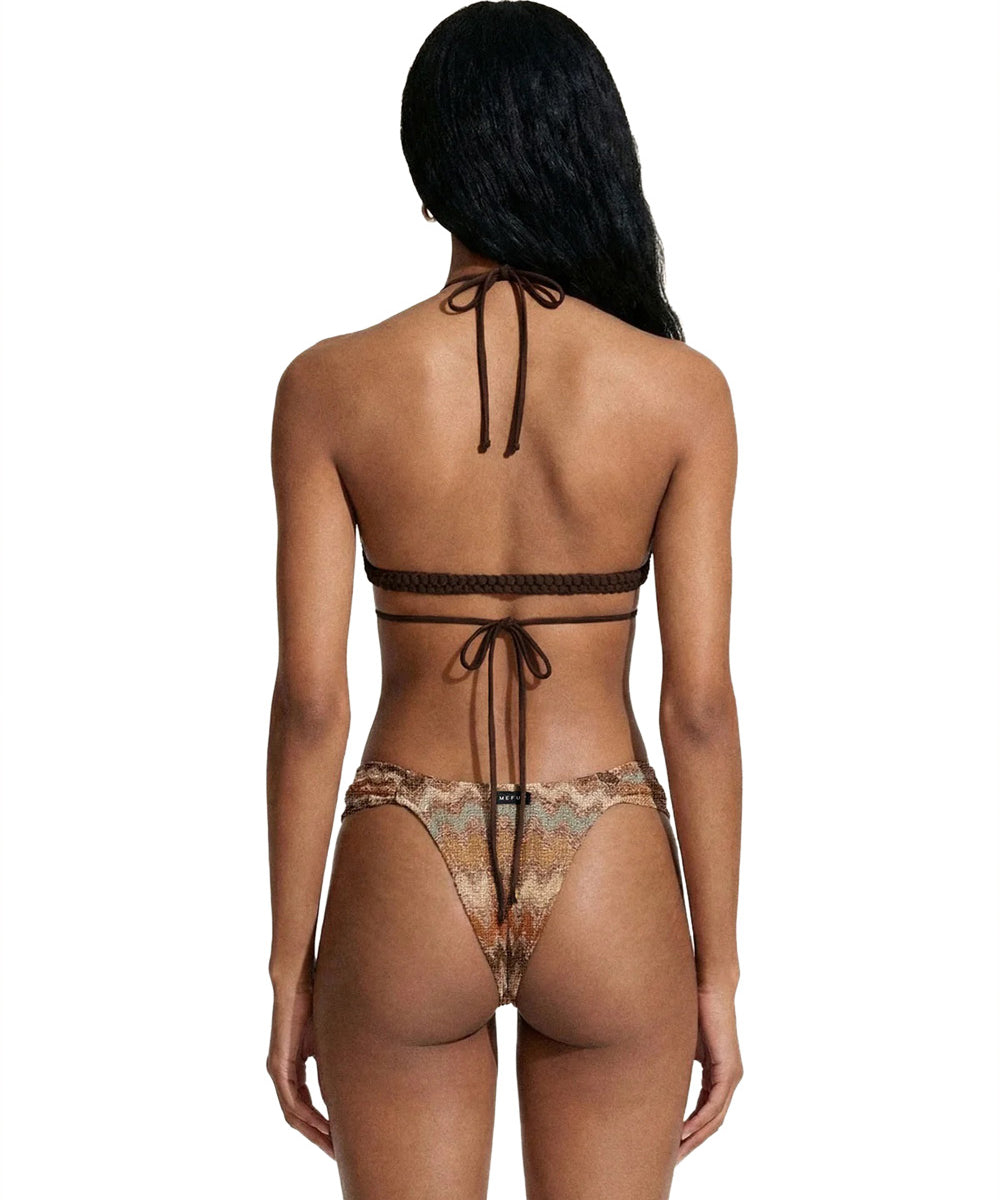 Costume bikini con tringolo alto e slip fisso ME FUI Donna - Multicolore