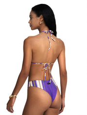 Costume bikini con triangolo e americano fisso ME FUI Donna - Multicolore