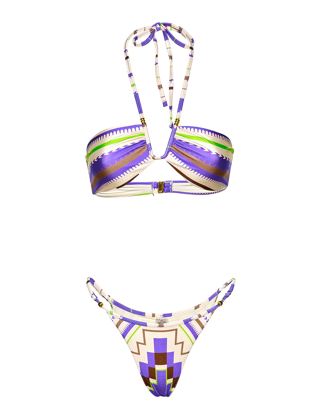 Costume bikini con fascia e slip regolabile ME FUI Donna - Multicolore