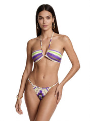 Costume bikini con fascia e slip regolabile ME FUI Donna - Multicolore