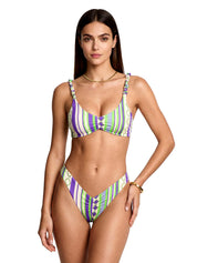 Costume bikini con top fisso e americano fisso ME FUI Donna - Multicolore