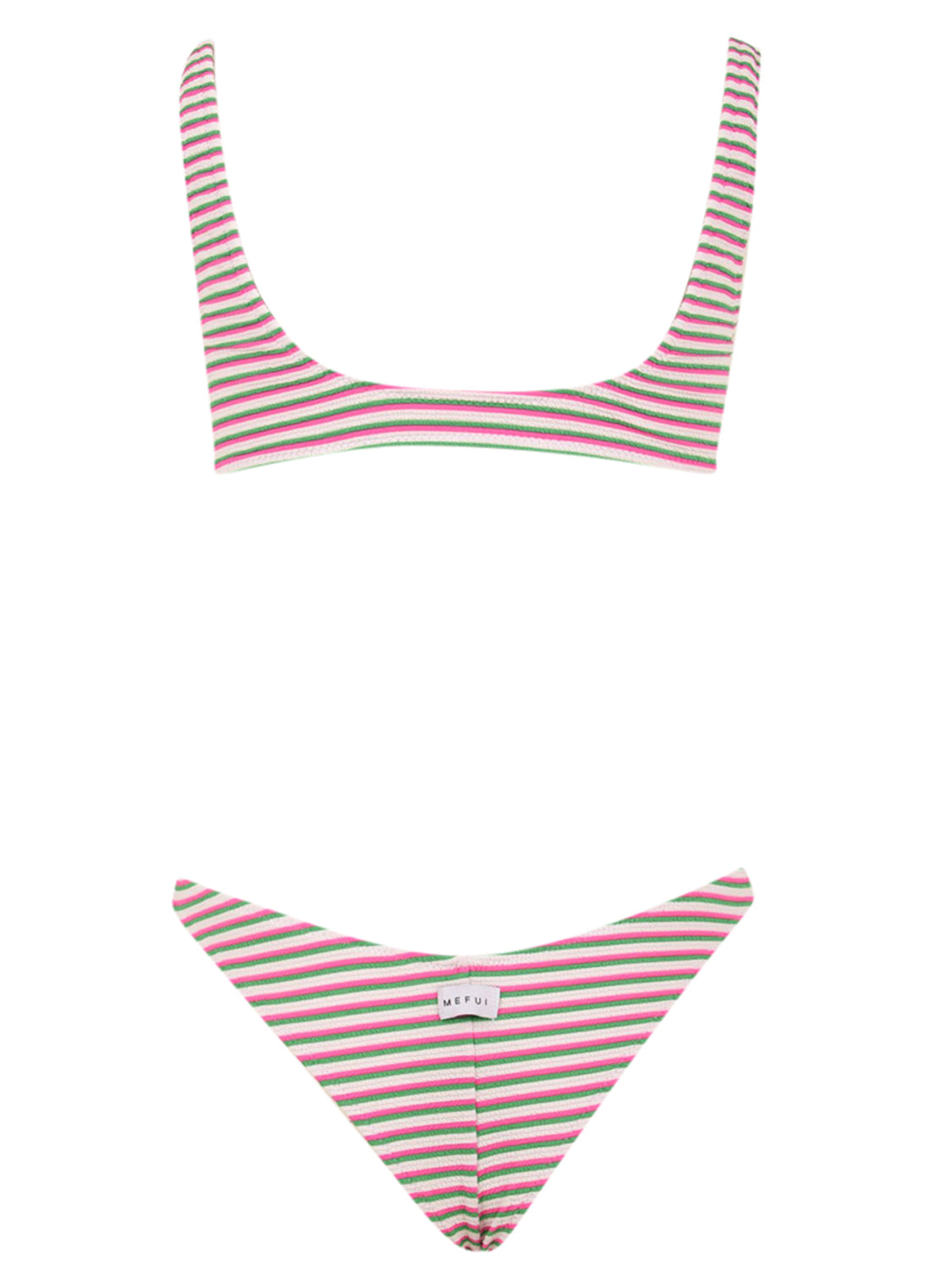 Costume bikini con top fisso e slip fisso ME FUI Donna - Bianco