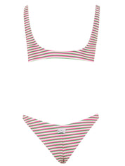Costume bikini con top fisso e slip fisso ME FUI Donna - Bianco