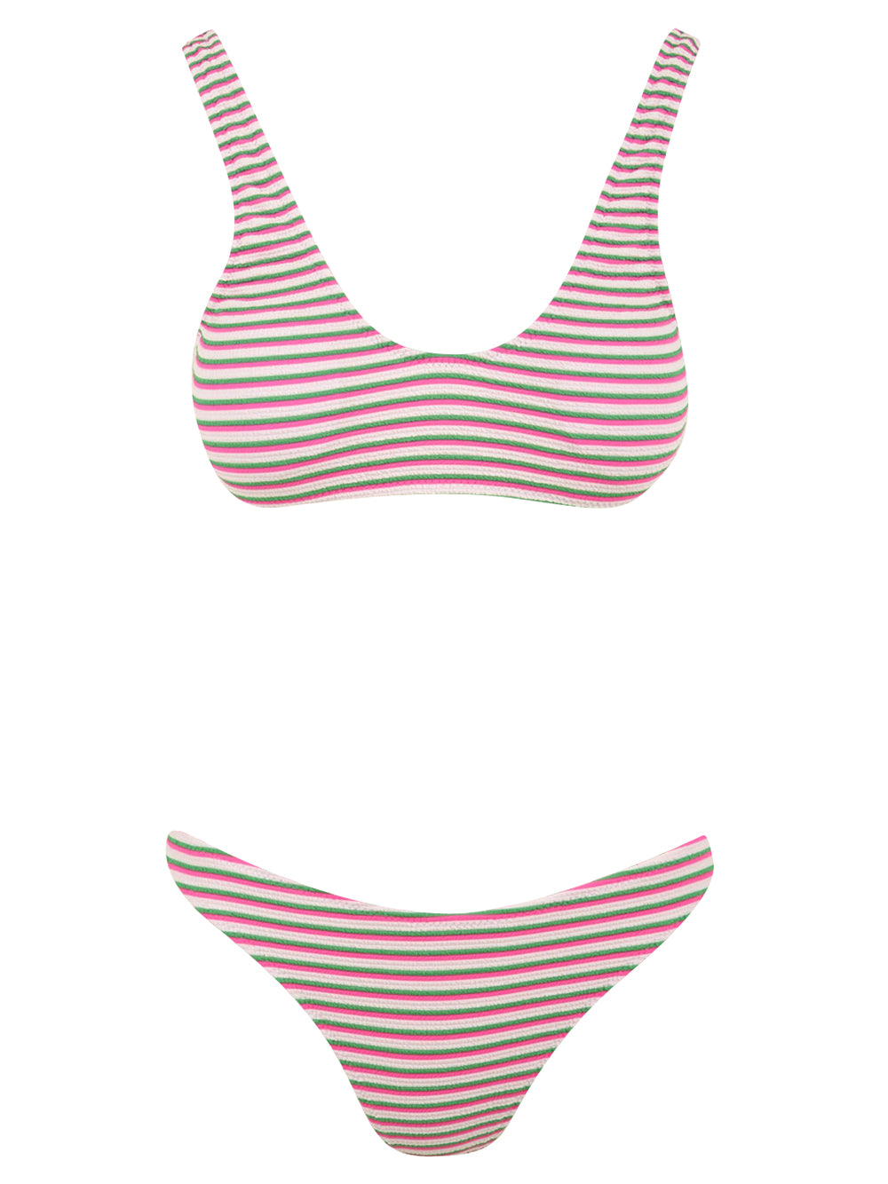 Costume bikini con top fisso e slip fisso ME FUI Donna - Bianco