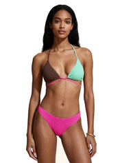 Costume bikini con triangolo e slip fisso ME FUI Donna - Viola