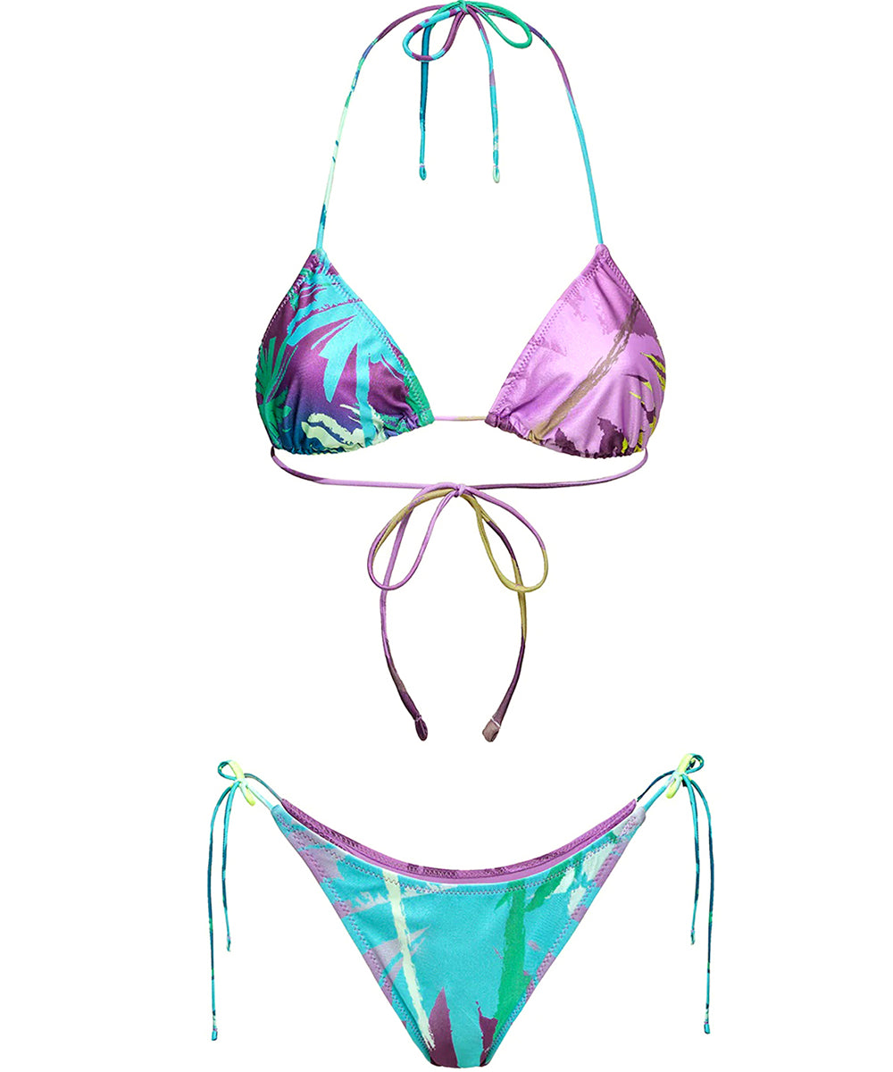 Costume bikini con triangolo e perizoma ME FUI Donna - Multicolore