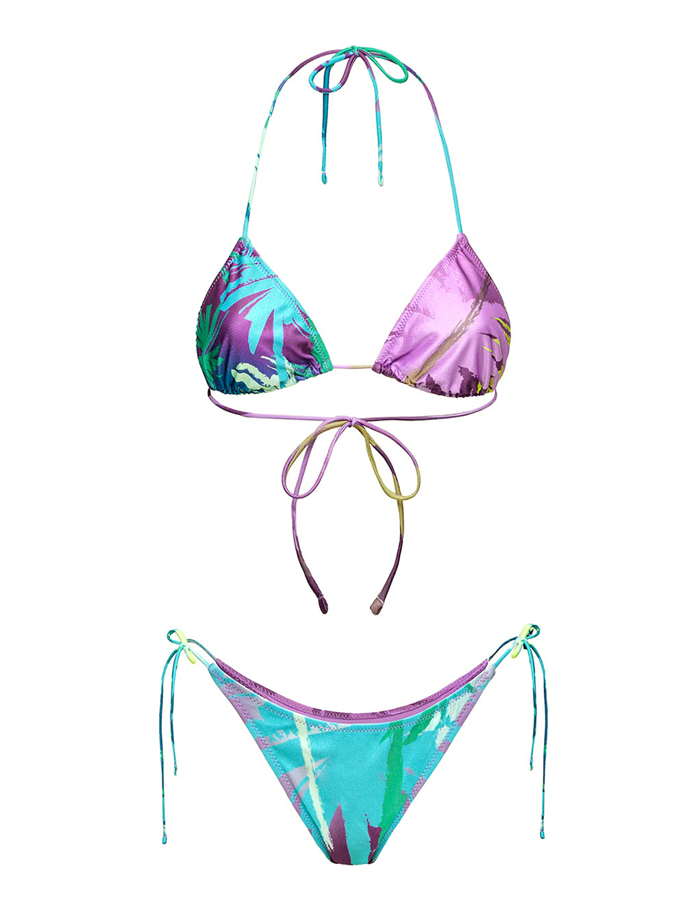 Costume bikini con triangolo e perizoma ME FUI Donna - Multicolore