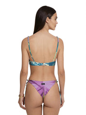 Costume bikini con reggiseno ferretto e americano fisso ME FUI Donna - Multicolore
