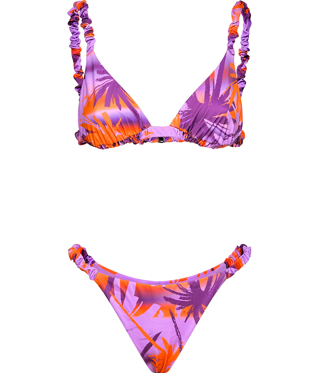 Costume bikini con triangolo e slip fisso ME FUI Donna - Multicolore