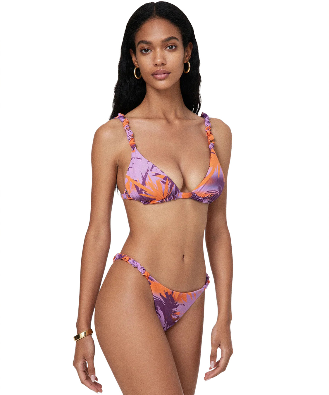 Costume bikini con triangolo e slip fisso ME FUI Donna - Multicolore