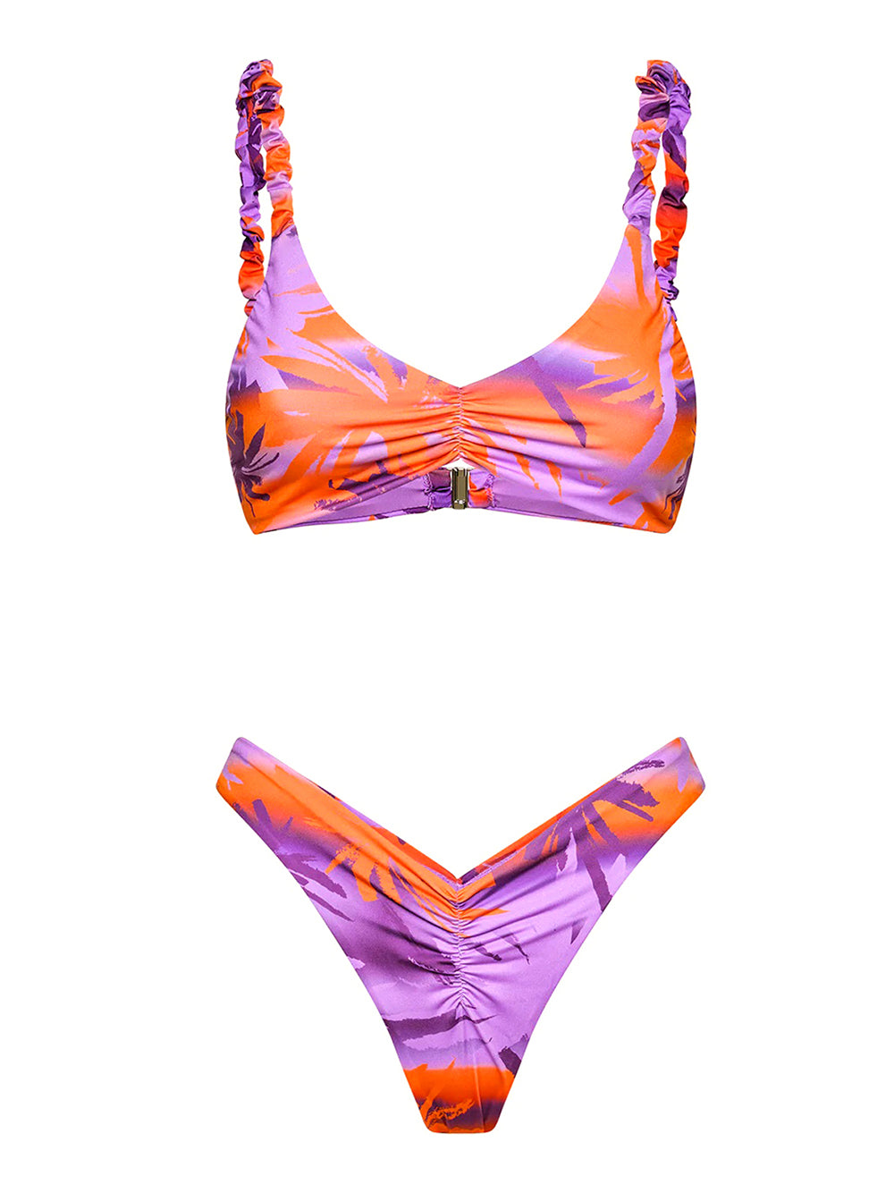 Costume bikini con top fisso e americano fisso ME FUI Donna - Multicolore
