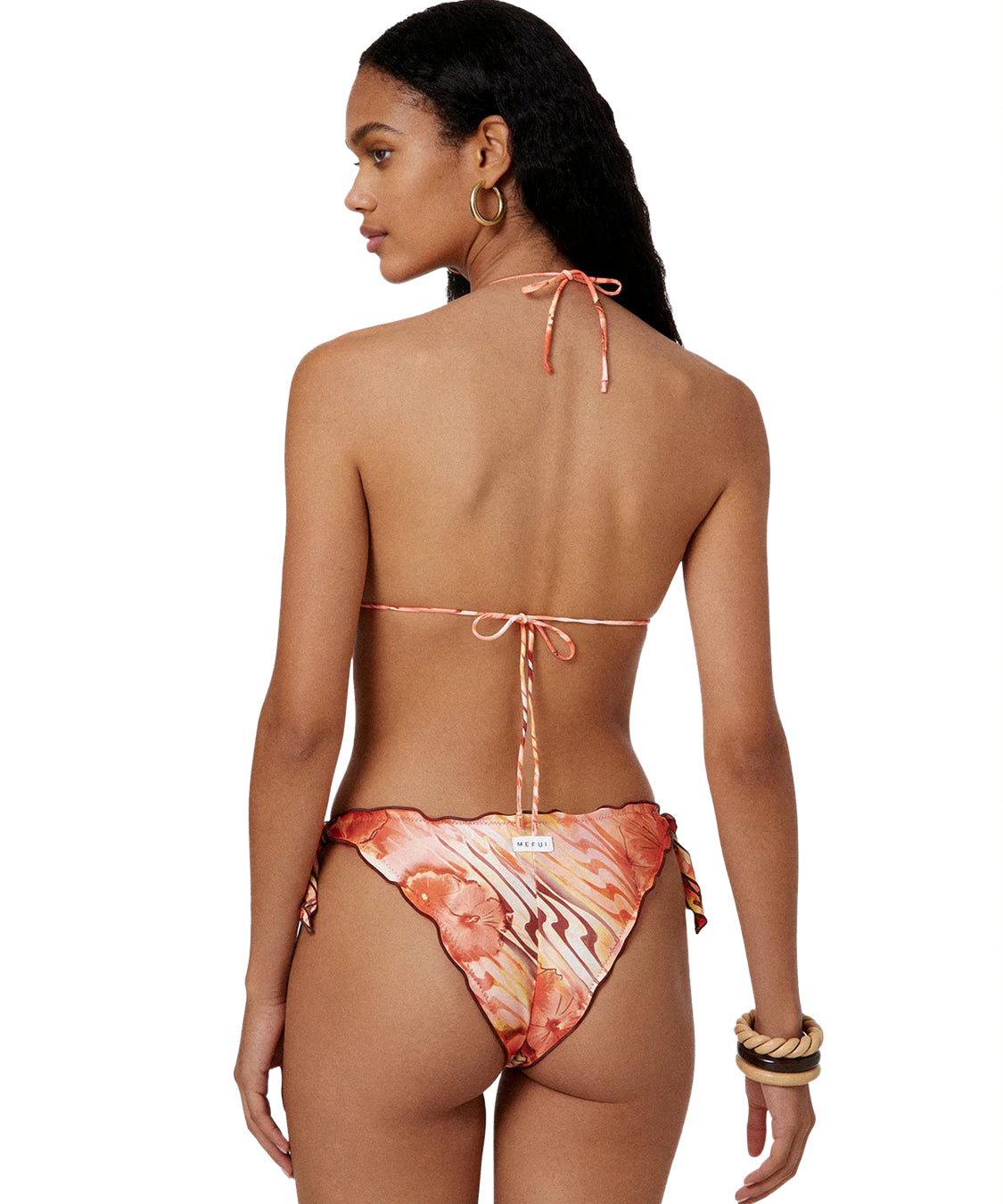 Costume bikini con triangolo e slip regolabile ME FUI Donna - Multicolore