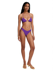 Costume bikini con triangolo e americano fisso ME FUI Donna - Viola