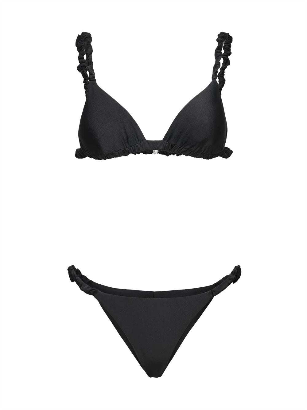 Costume bikini con triangolo e slip fisso ME FUI Donna - Nero