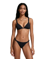 Costume bikini con triangolo e slip fisso ME FUI Donna - Nero