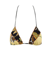 Costume triangolo ricamo ad intarsio MISS BIKINI Donna - Multicolore