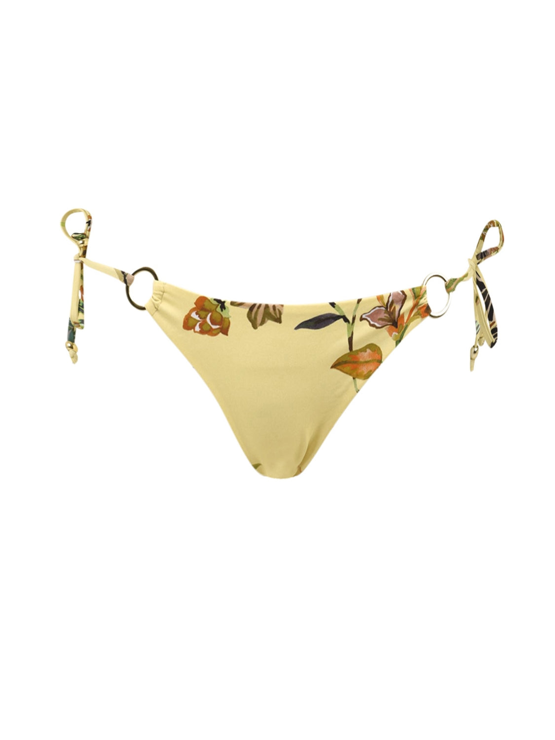 Costume slip Brasile anelli oro laccetti MISS BIKINI Donna - Giallo