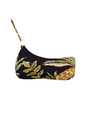 Costume monospalla anello oro MISS BIKINI Donna - Nero