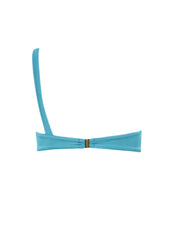 Costume monospalla perline MISS BIKINI Donna - Turchese