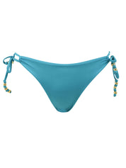 Costume slip Italia perline MISS BIKINI Donna - Blue