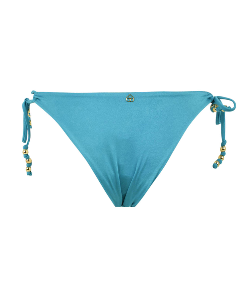 Costume slip Italia perline MISS BIKINI Donna - Blue
