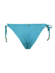 Costume slip Italia perline MISS BIKINI Donna - Blue