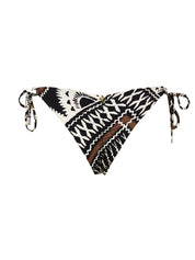 Costume slip brasiliana laccetti MISS BIKINI Donna - Nero