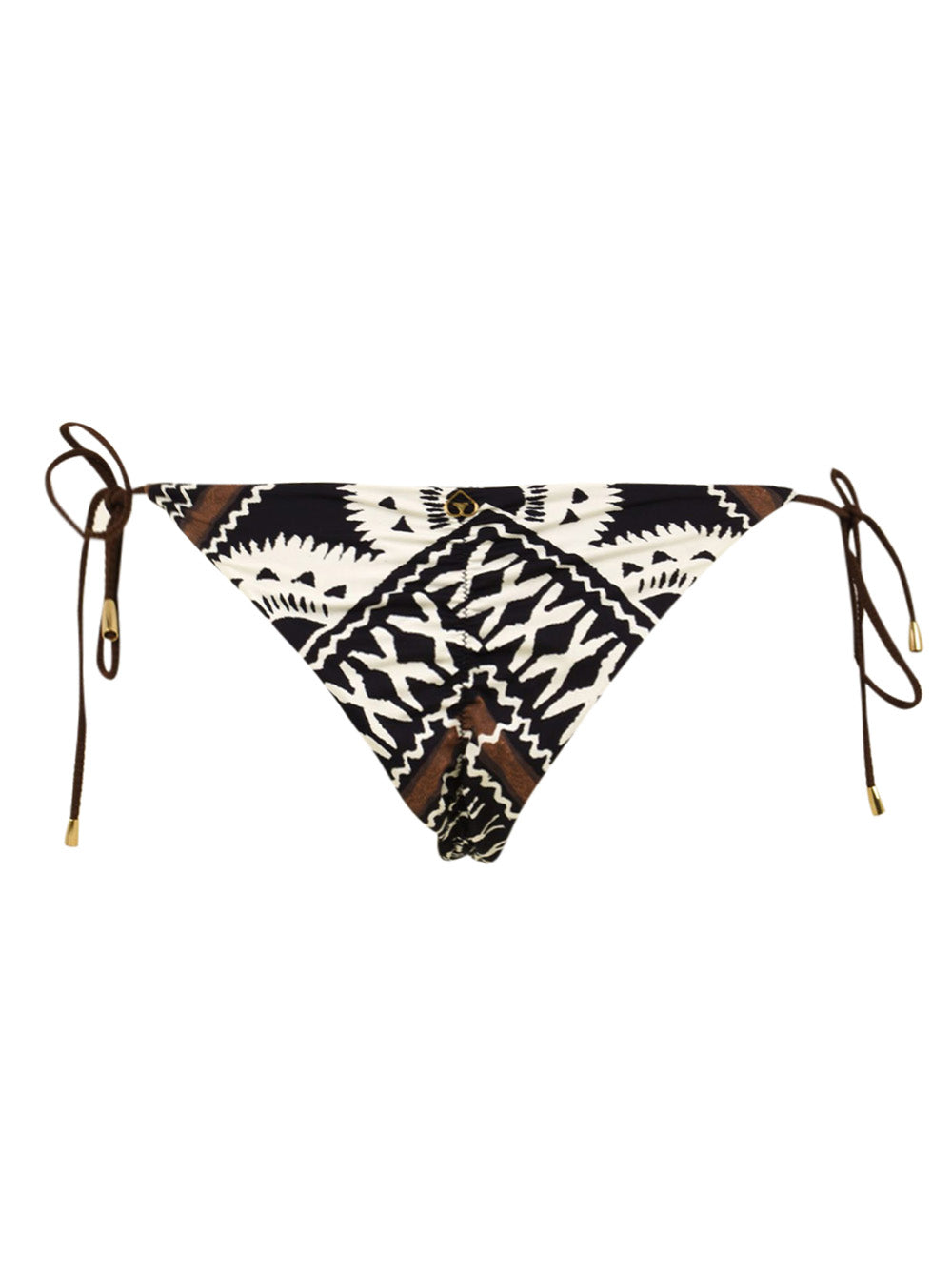 Costume slip brasiliano anelli MISS BIKINI Donna - Nero
