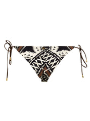 Costume slip brasiliano anelli MISS BIKINI Donna - Nero