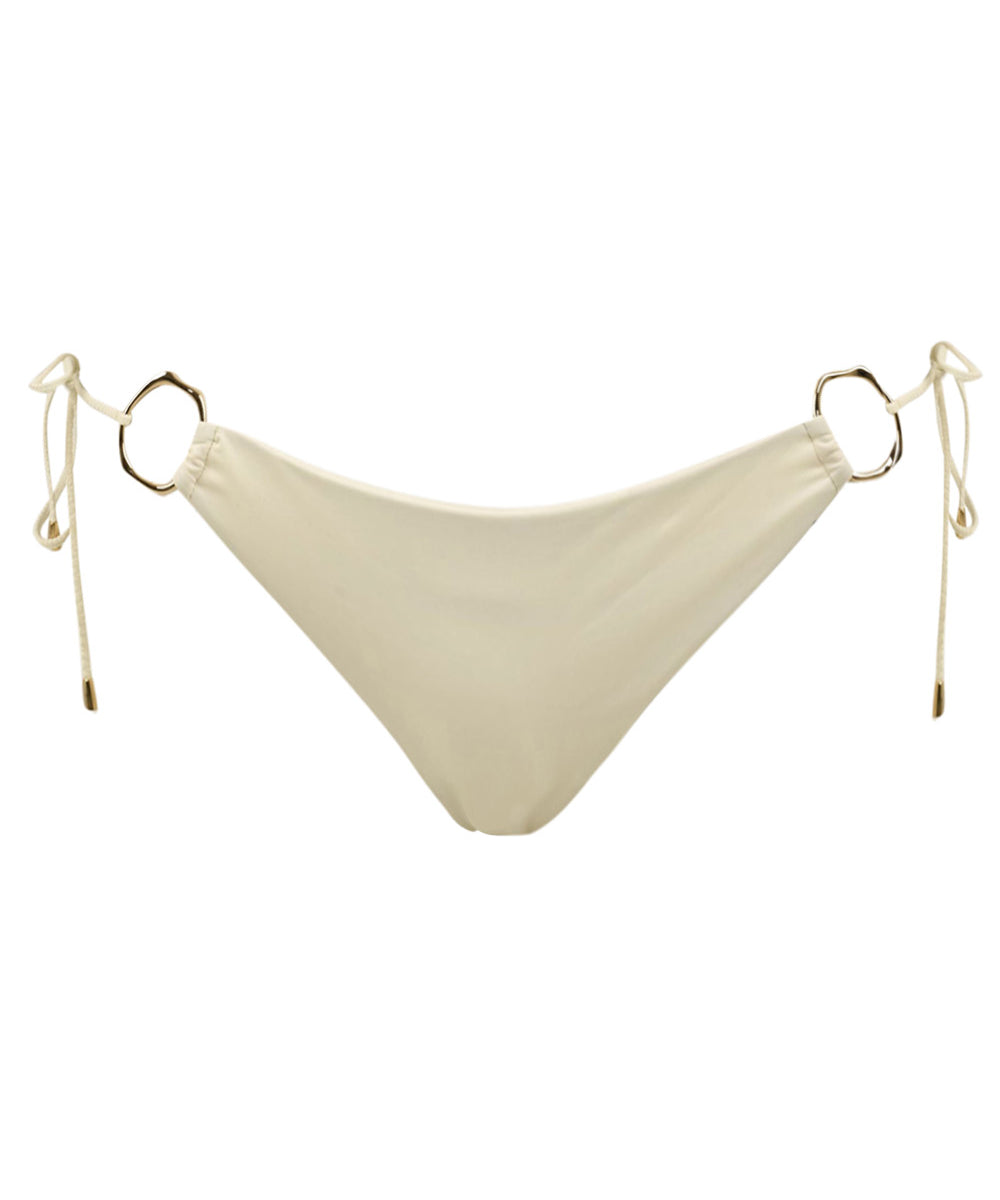 Costume slip brasiliano anelli irregolari MISS BIKINI Donna - Bianco