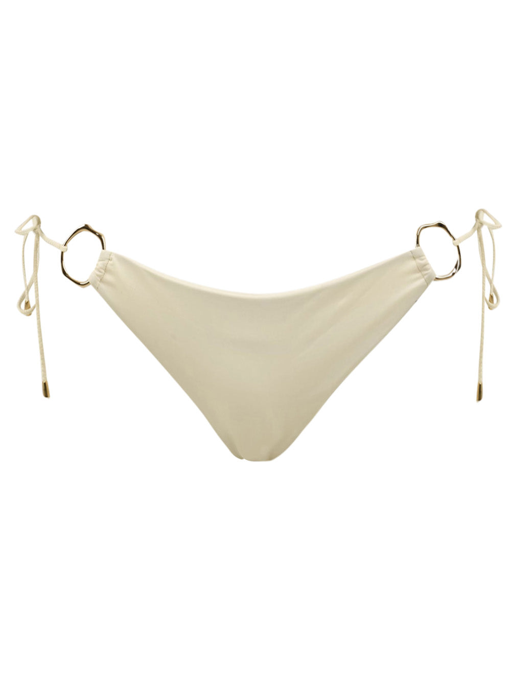 Costume slip brasiliano anelli irregolari MISS BIKINI Donna - Bianco