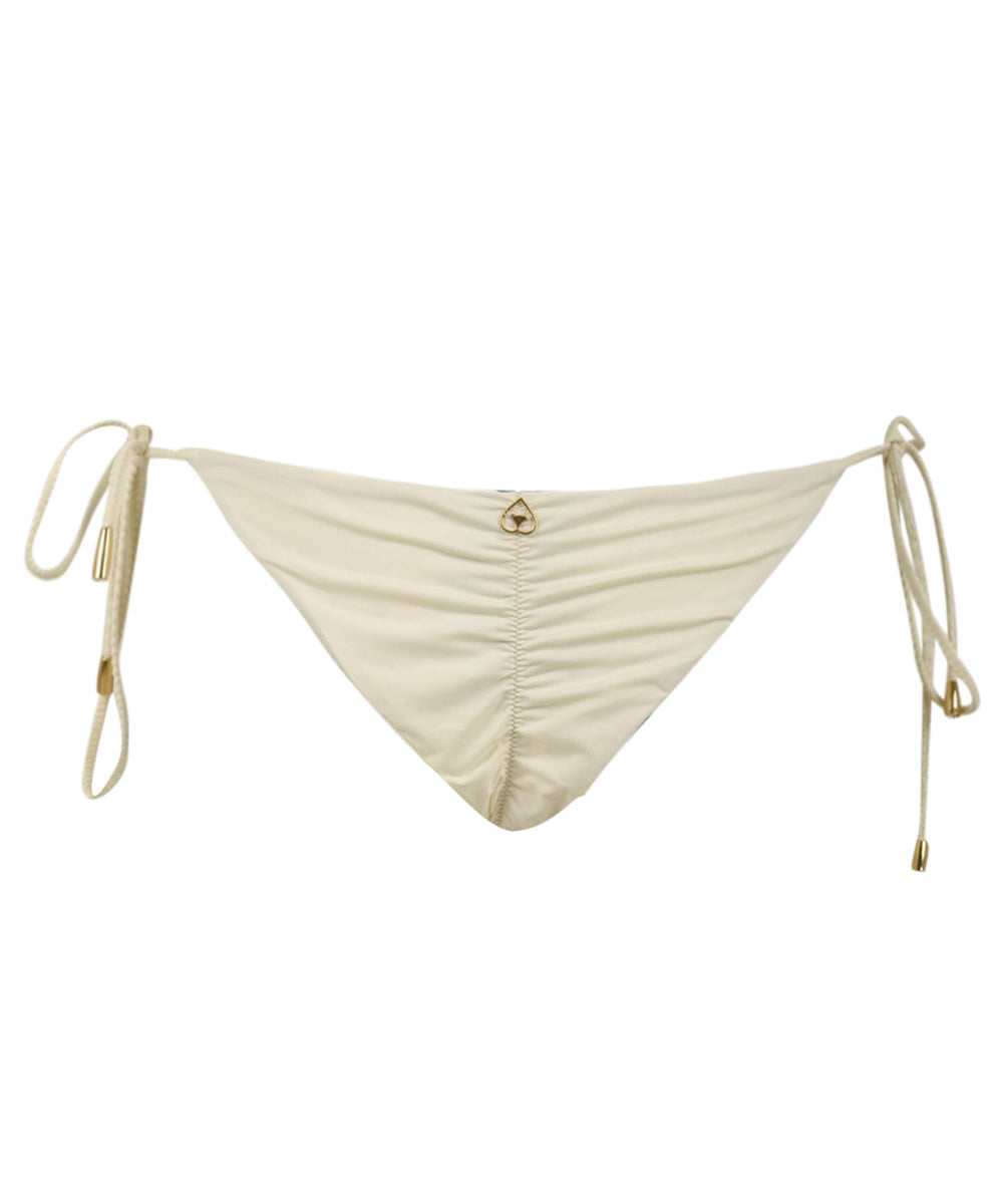 Costume slip brasiliano anelli irregolari MISS BIKINI Donna - Bianco